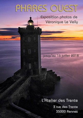 exposition photos sur les phares de Bretagne