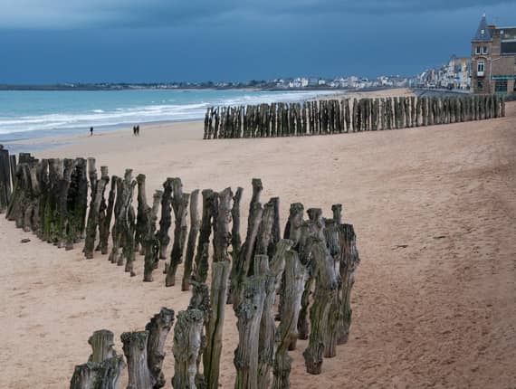 plage du Sillon à Saint-Malo