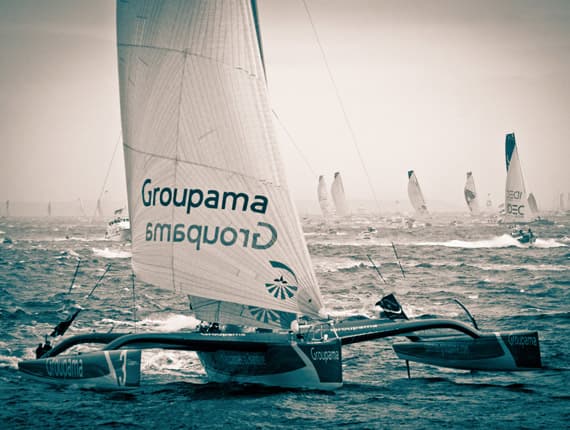 départ de la Route du Rhum