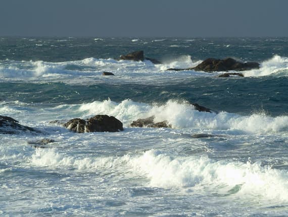 tempête en Bretagne