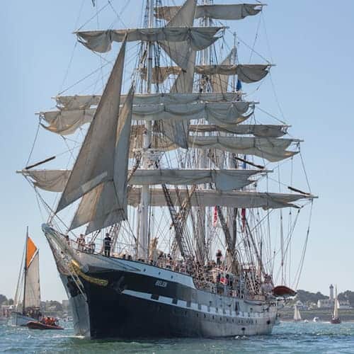 Le Belem, trois-mâts français