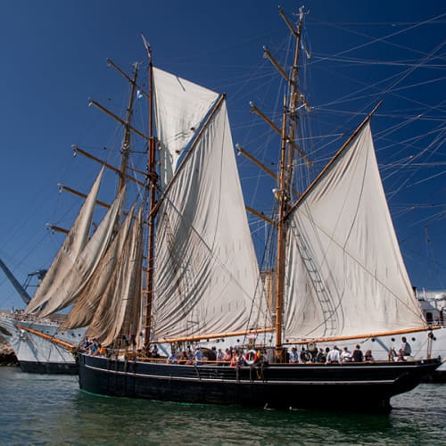 Le Bessie Ellen, ketch britannique