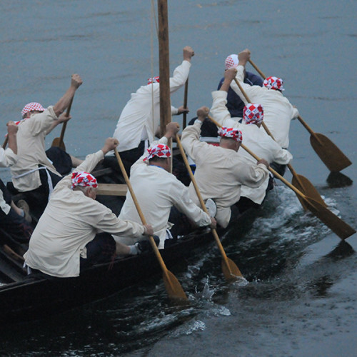 Equipage de rameurs croates