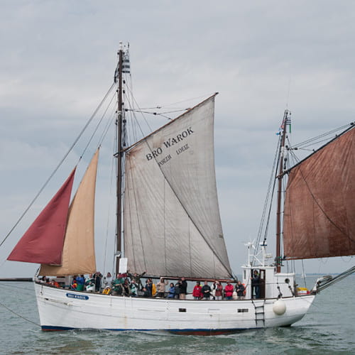 Le Bro Warok, labellisé Bateau du Patrimoine