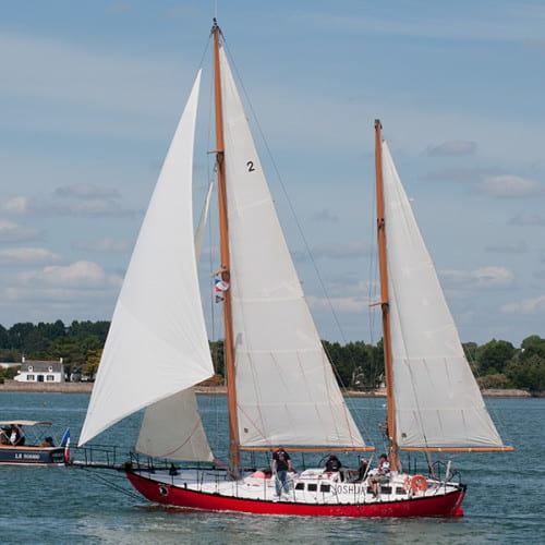Le Joshua dans le golfe du Morbihan