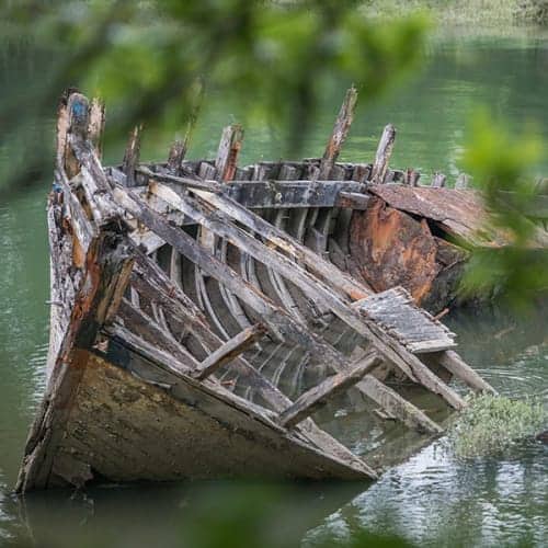 Epave de bateau