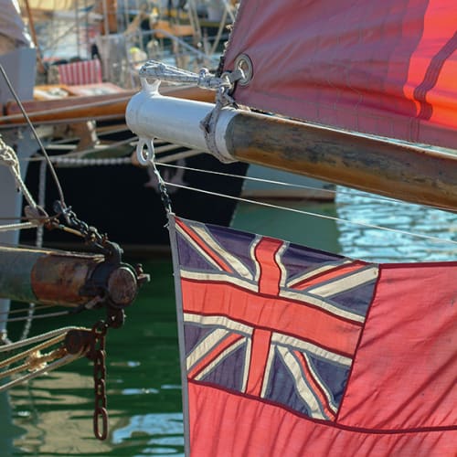 L'Union Jack flotte