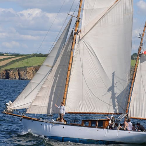 Le yacht classique Penlena