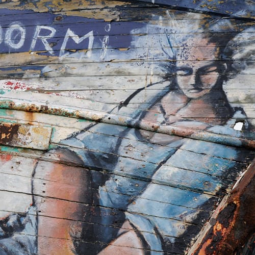 Fresque L'Endormi