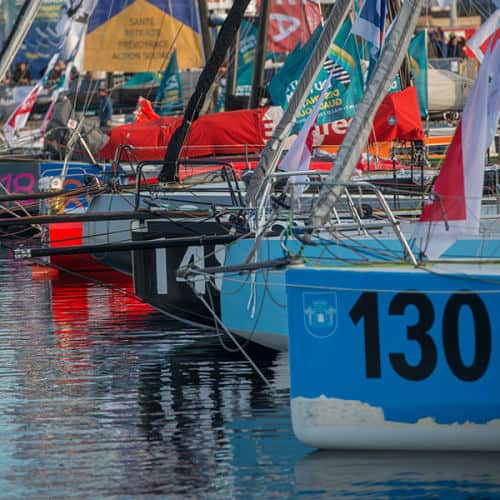 Monocoques de la Route du Rhum