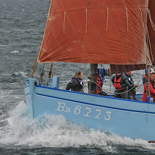 Le voilier Saint-Guénolé