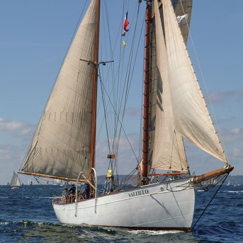 Le Saltillo, ketch espagnol
