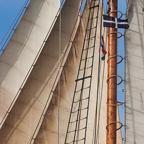 Voiles du 'Bessie Ellen'