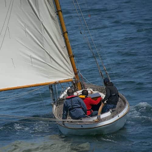 Voilier de plaisance classique