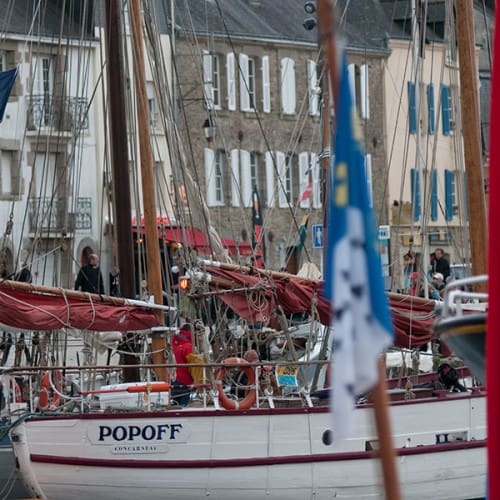 Le Popoff dans le port de Vannes