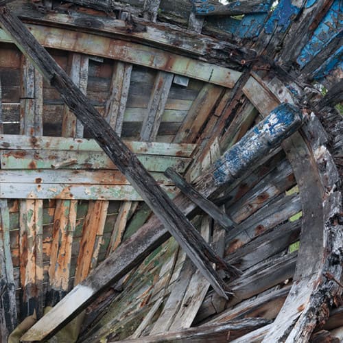 Ancien bateau de pêche