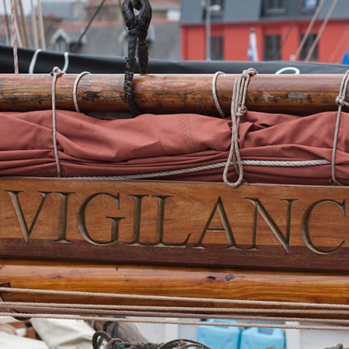 Détail du voilier Vigilance of Brixham