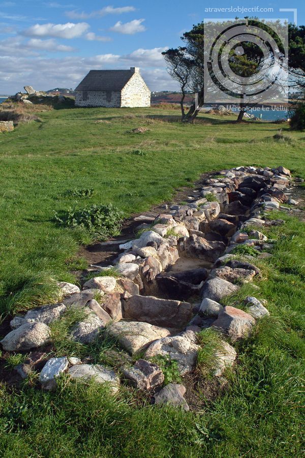 Photos de four à goémon Bretagne