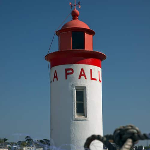 Lanterne du phare de la Palue