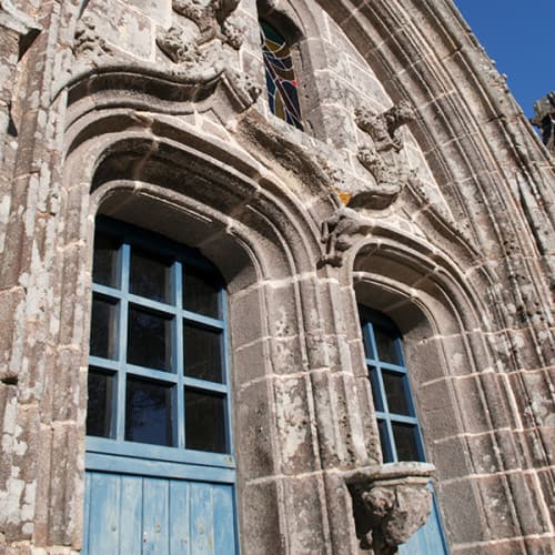 Belle façade sculptée