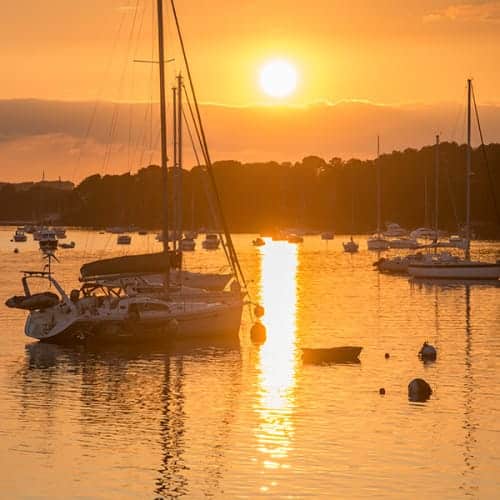 Coucher de soleil
