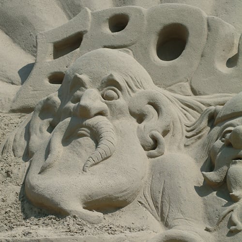 Sculpture de sable