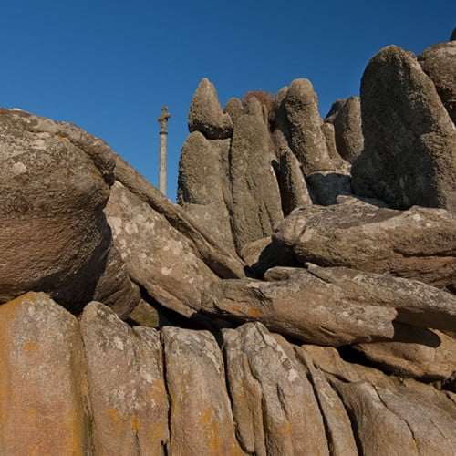 Rochers impressionnants, sculptés par l'érosion