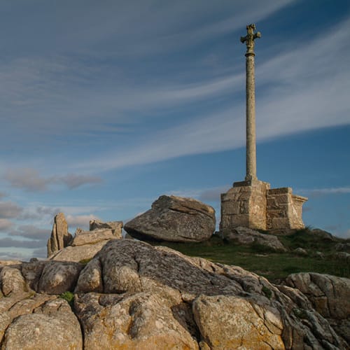 Calvaire en bord de mer