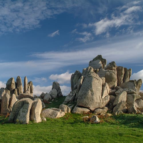 Amas de rochers impressionnants