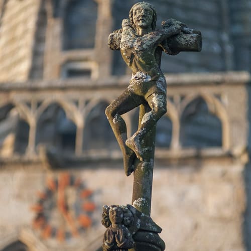 Détail du calvaire