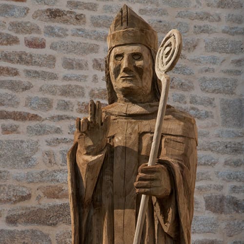 Statue de Saint Lubin