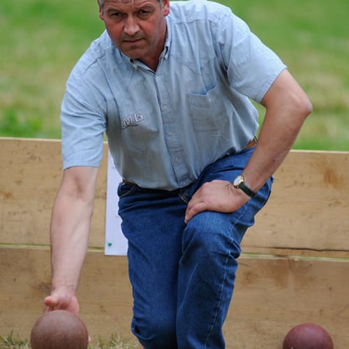 Jeu de boules bretonnes