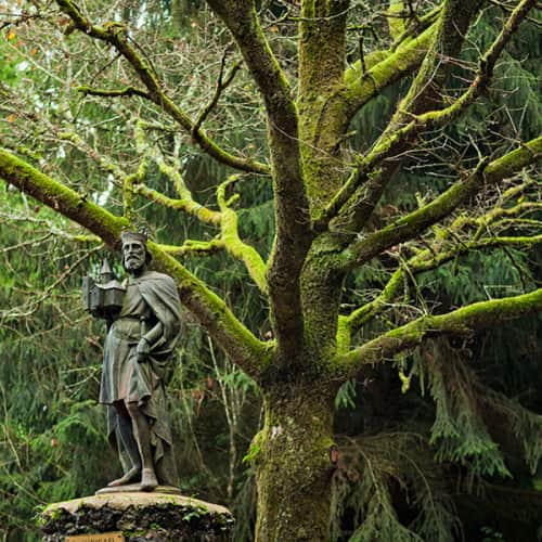 Statue de Judicaël, roi de Domnonée