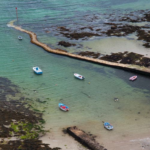 Jetées de la pointe de Saint-Pierre à Penmarc'h