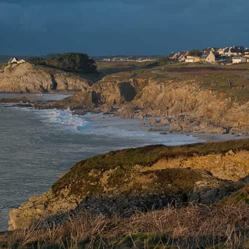 Falaises au couchant