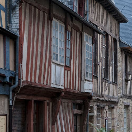 Maisons anciennes à Rennes