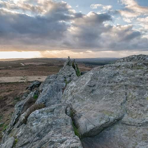 Crête rocheuse des Monts d'Arrée