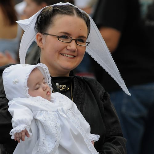 Bébé emmitouflé
