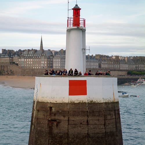 Jetée appelée le Môle des Noires