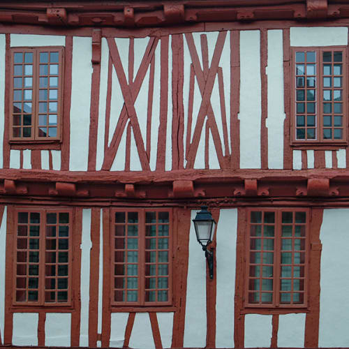 Maison ancienne à colombages
