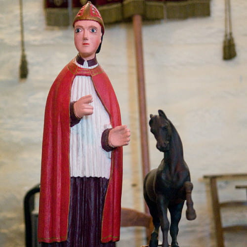 Saint Eloi, protecteur des chevaux