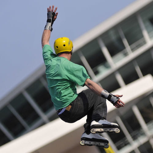 Saut acrobatique